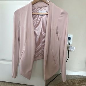 Pink tuxedo blazer BCBG